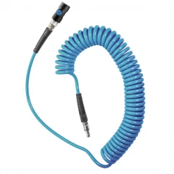 Tuyau Spiralé Pneumatique Tuyau Spiralé PVC + Raccord + Embout Ø6.5x10mm 6m : Prevost PUS 66IS