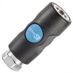 Tuyauterie Soldes Boutique 12 Raccord Rapide Fileté Femelle Raccord Rapide De Sécurité PREVO S1 ISI 08 Filetage Femelle BSPP G 1/4" Prevost ISI081101