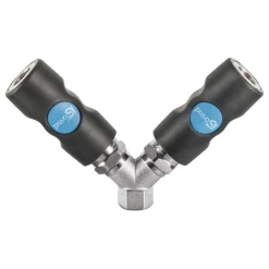 Raccord Rapide FiletĂ© Femelle Distributeur 2 Directions Taraudé F G1/2 - ISI08 Prevost ISI 088103
