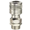 Raccord Eau, Courbe Et Coude Raccord Fileté Mâle Cylindrique à Obturation - Prevost - G 1/2 - G 3/4