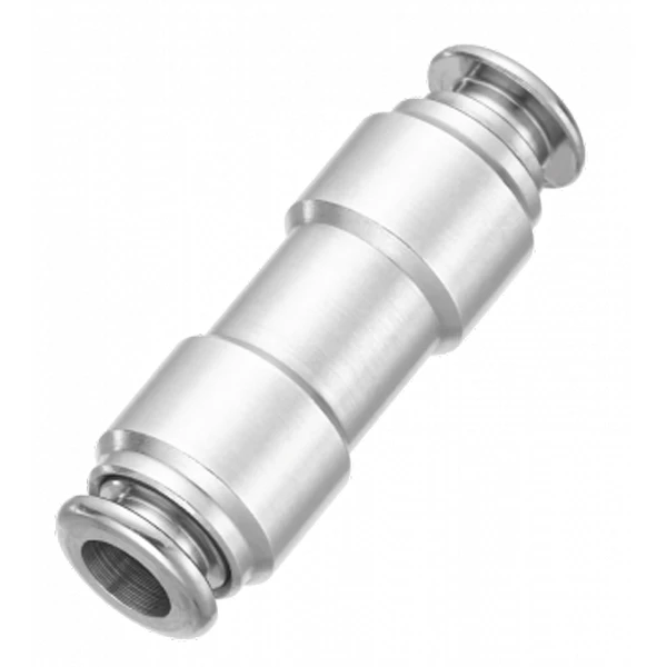 Prevost Raccords Autobloquant Pour Air Raccord Instantané Métallique à Union égale - Laiton Nickelé - Pour Tube De 14 Mm 1 Prevost Raccords Autobloquant Pour Air Raccord Instantané Métallique à Union égale - Laiton Nickelé - Pour Tube De 14 Mm