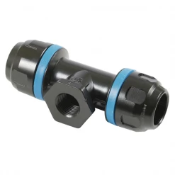 Réseau De Tuyauterie, Tubes Pvc, Air Et Gaz Té Fileté Femelle Cylindrique Aluminium G 1/2 - Prevost PPS1 TT2512 - Pour Tubes De 25 Mm - Réseau Air Comprimé