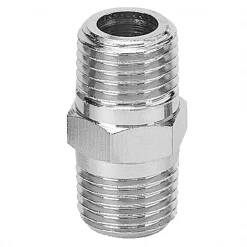 Mamelons Pour Raccords Pneumatiques Prevost Mamelon Double Mâle Laiton Nickelé R 1/4" X R 1/4" A2 1414