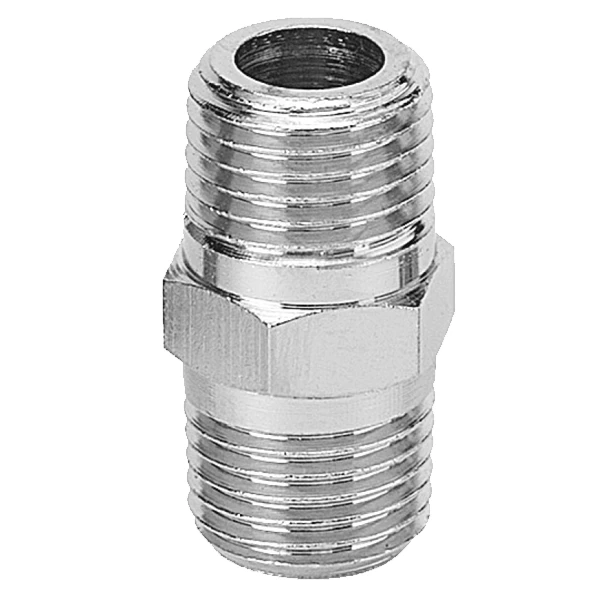 Mamelons Pour Raccords Pneumatiques Prevost Mamelon Double Mâle Laiton Nickelé R 1/4" X R 1/4" A2 1414 1 Mamelons Pour Raccords Pneumatiques Prevost Mamelon Double Mâle Laiton Nickelé R 1/4" X R 1/4" A2 1414