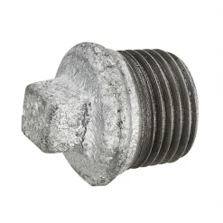 Noyon Et Thiebault Raccord Eau, Courbe Et Coude Bouchon Mâle à Visser - M 26 X 34 - Pour Conduite En Fer Galvanisé