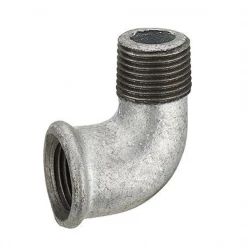 Noyon Et Thiebault Raccord Eau, Courbe Et Coude Coude à 90° Mâle-Femelle à Visser Tube En Fer MF 20 X 27 Petit Rayon Fer