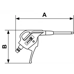 Souflette à Air Soufflette PREVO S1 Profil ISO 6150B Métallique MTL Prevost IBG 06MTL