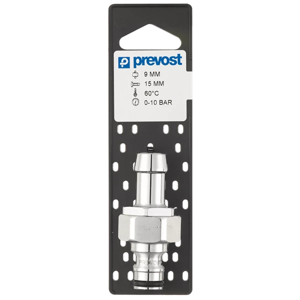 Raccord Eau, Courbe Et Coude Embout Pour Flexibles Eau LS Diamètre 19 Mm Prevost ELP 096819P 1 Raccord Eau, Courbe Et Coude Embout Pour Flexibles Eau LS Diamètre 19 Mm Prevost ELP 096819P