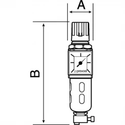 Filtres Régulateurs Filtre Régulateur Avec Manomètre G 1/4 Femelle : Prevost KTM SM1 5 Filtres Régulateurs Filtre Régulateur Avec Manomètre G 1/4 Femelle : Prevost KTM SM1 -Tuyauterie Soldes Boutique imageproduct372436 1