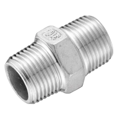 Mamelons Pour Raccords Pneumatiques Mamelon Inégal Conique Inox R 1/4" X R 3/8" Prevost A1 1438I