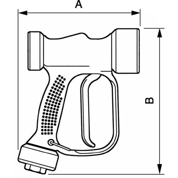 Pistolet De Lavage Industriel PL JET Prevost Filetage Femelle BSPP G1/2 1 Pistolet De Lavage Industriel PL JET Prevost Filetage Femelle BSPP G1/2