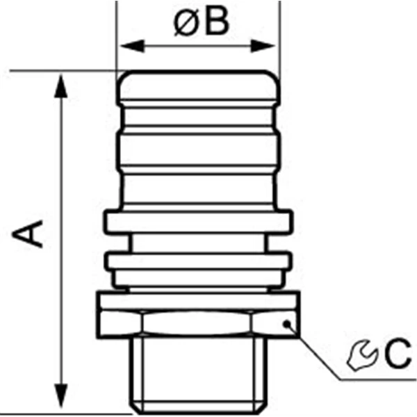 Raccord Eau, Courbe Et Coude Raccord Automatique Eau G 3/4 Mâle Cloison Prevost ELS 092154 2 Raccord Eau, Courbe Et Coude Raccord Automatique Eau G 3/4 Mâle Cloison Prevost ELS 092154 – Image 2