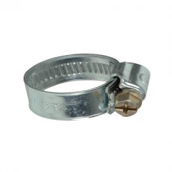 Fitt Colliers Non Ajourés Collier Serrage Acier Galvanisé Bande Pleine 10 à 28mm Largeur 8mm X10