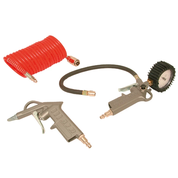 Assortiment Accessoires Pneumatique Kit Soufflette Bec Court Pistolet Gonflage Et Tuyau 5 M Lacmé 325702 2 Assortiment Accessoires Pneumatique Kit Soufflette Bec Court Pistolet Gonflage Et Tuyau 5 M Lacmé 325702 – Image 2