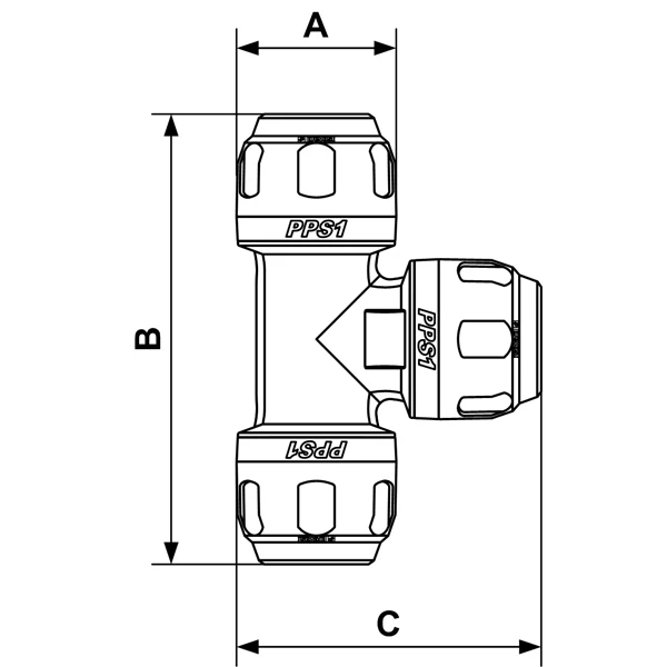 Réseau De Tuyauterie, Tubes Pvc, Air Et Gaz Té égal Aluminium Tubes 32mm Réseaux Air Comprimé Prevost PPS1 TE32 2 Réseau De Tuyauterie, Tubes Pvc, Air Et Gaz Té égal Aluminium Tubes 32mm Réseaux Air Comprimé Prevost PPS1 TE32 – Image 2