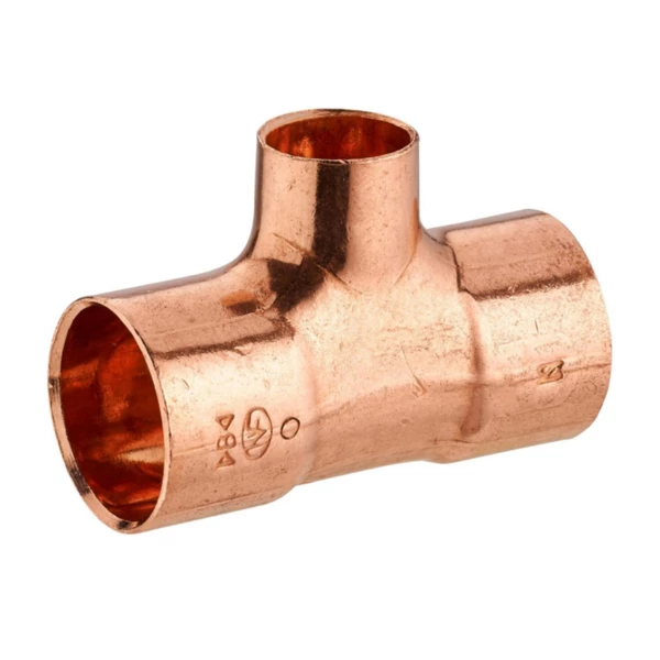 Noyon Et Thiebault Raccord Eau, Courbe Et Coude Raccord Té Femelle Réduit 90° Tube En Cuivre D14 X 12 X 14 Mm À Souder 1 Noyon Et Thiebault Raccord Eau, Courbe Et Coude Raccord Té Femelle Réduit 90° Tube En Cuivre D14 X 12 X 14 Mm À Souder