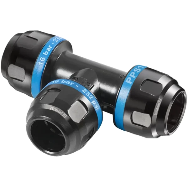 Raccord Air Comprimé Aluminium Té égal Prevost PPS1 TE16 Aluminium - Diamètre Extérieur 16 Mm 1 Raccord Air Comprimé Aluminium Té égal Prevost PPS1 TE16 Aluminium - Diamètre Extérieur 16 Mm